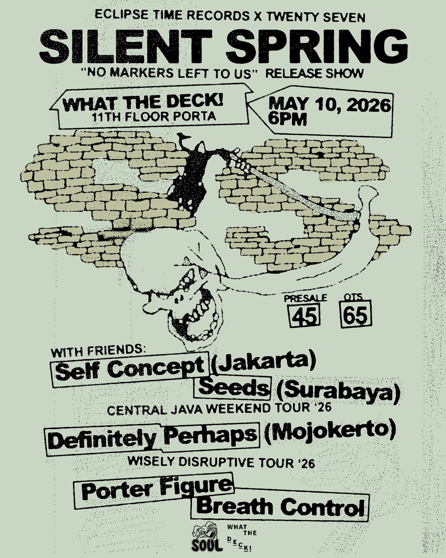 Silent Spring — “No Markers Left to Us” Release Show event poster